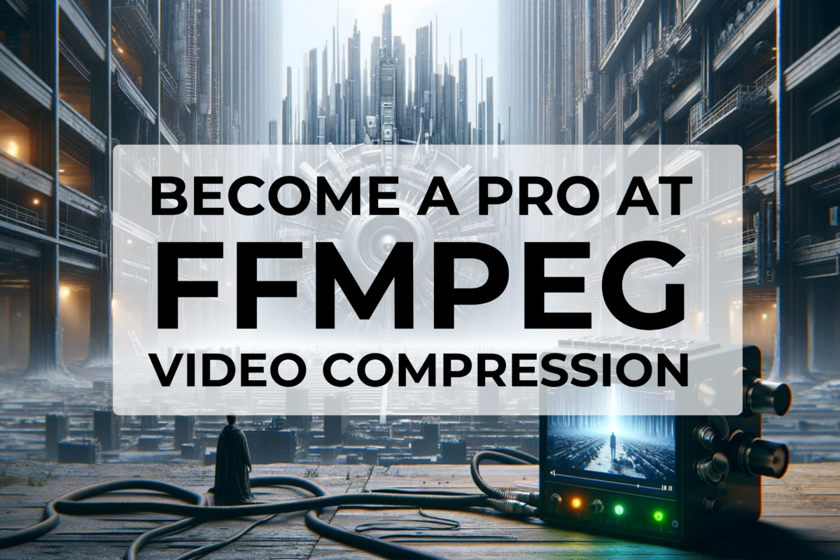 An example of video compression using FFmpeg