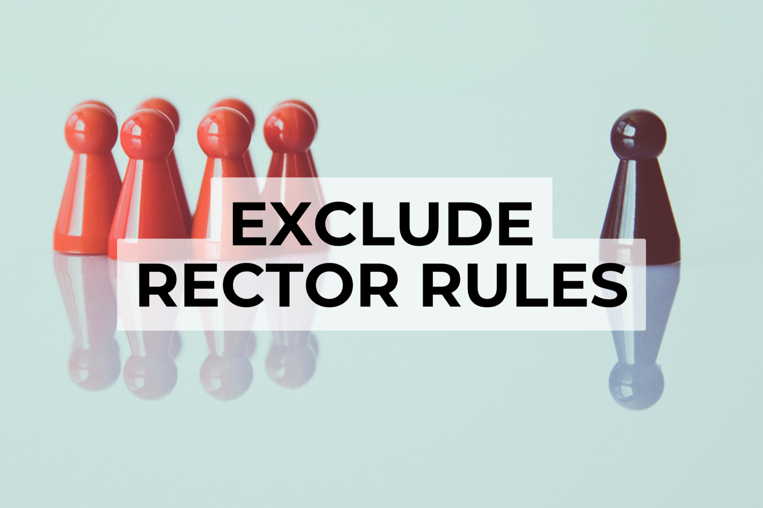 exclude rector rules